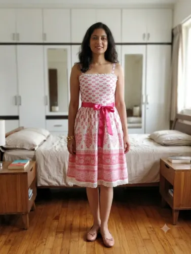 Vestido de laço 