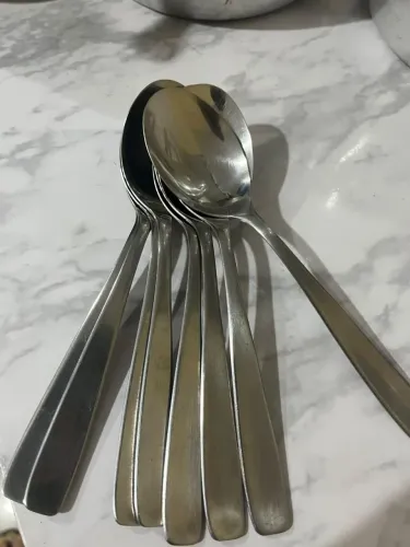 Colheres de sobremesa inox tramotina Brasil