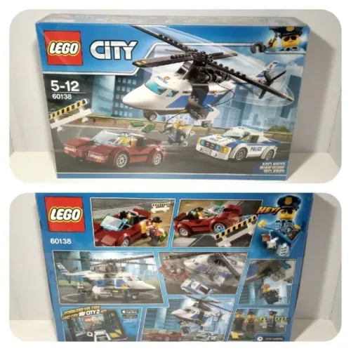 LEGO City 60138 Perseguição em Alta Velocidade Lacrado (2017) - lego para Colecionador