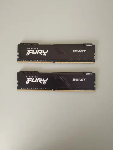 Memória Kingston Fury Beast, (2x8GB), 3200MHz, DDR4, CL16