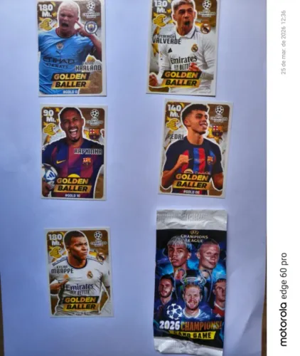Figurinha Champions Card Game 2026