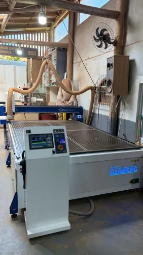 Router Cnc usaberg 2025 robust3018 bomba de vácuo