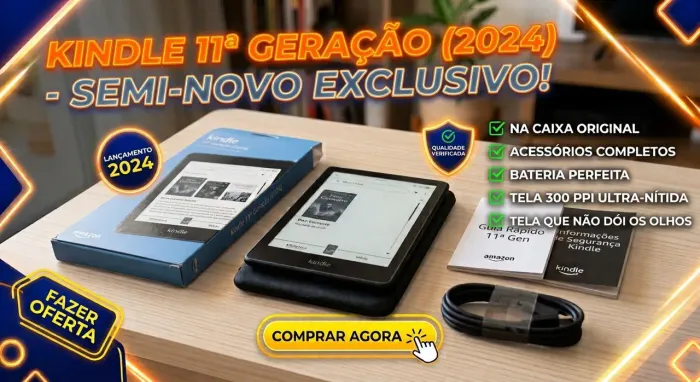 Kindle 11° Geração (Semi-Novo)