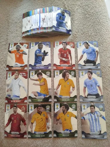 Cards Prizm panini copa 2014