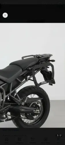  suporte para baús laterais givi!