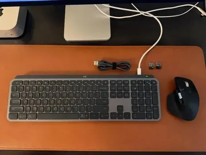 Teclado e mouse mx keys mechanical + mx master 3s