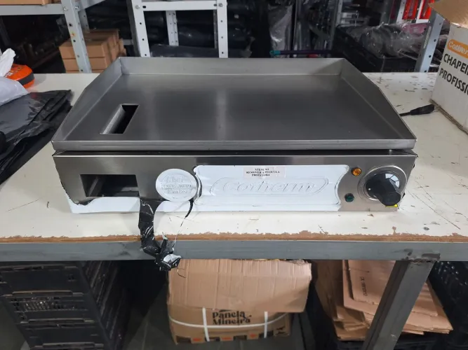 Chapa Elétrica Profissional 1600w Cotherm produto NOVO