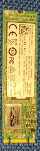 Memória M2 SSD 128 GB