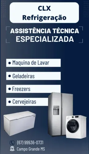 Geladeira ou máquina estragou? 