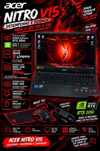 Notebook Acer Nitro V15
