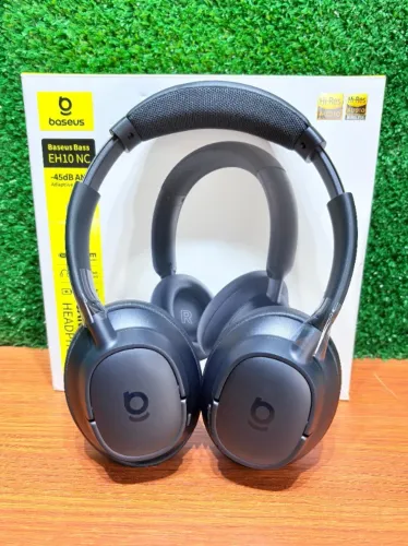 Headset Baseus EH10 NC - ANC Adaptativo -45dB, LDAC e Até 80h de Bateria, Entrega Grátis!