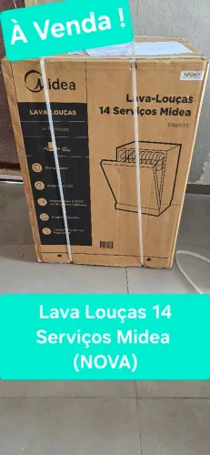 Lava Louças Midea 14 Serviços Branca 220V (Nova Na Caixa, 1 Ano de Garantia )