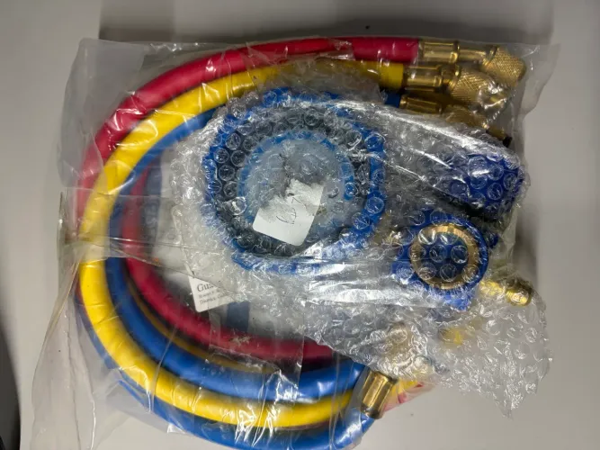 ?Kit Manifold Manômetro Refrigeração Ar Condicionado R12 R22 R134a R410a