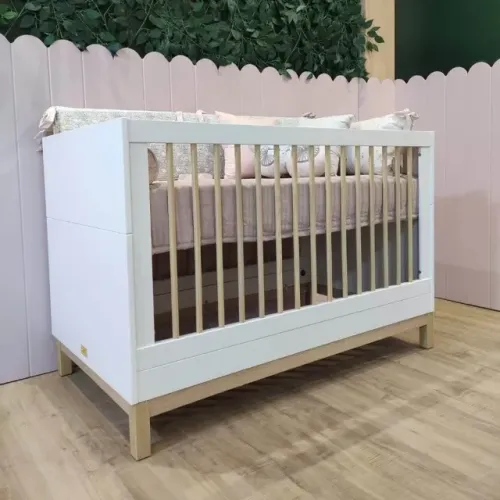 Berço Americano 2 em 1 Quater - Vira Cama - Estado de Novo!