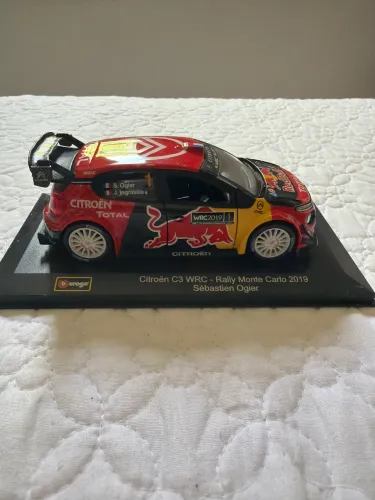 miniatura oficial do Citroën C3 WRC - Rally Monte Carlo 2019