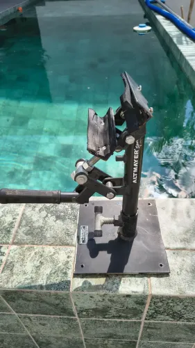 Suporte para manutençao de bike