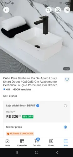 Cuba banheiro