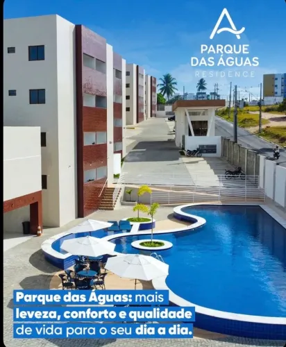 Apartamento no condomínio Parque das Águas