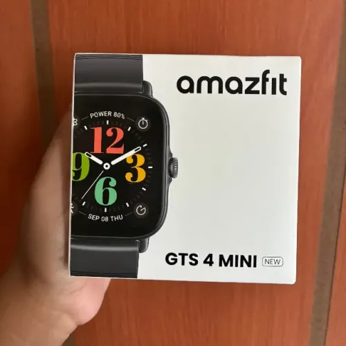 Smartwatch AmazFit GTS 4 Mini New Preto Lacrado
