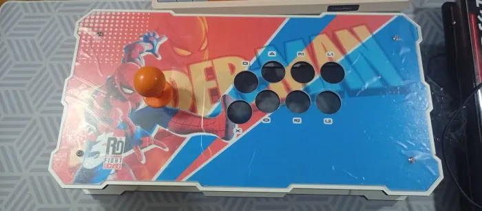 Caixa arcade 3rd round com manche óptico
