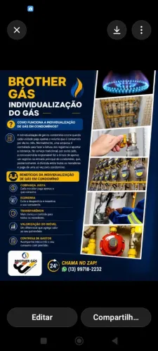 Tubulação de gás encanado