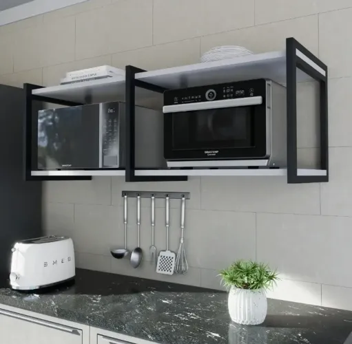Prateleira de Cozinha para Micro-ondas