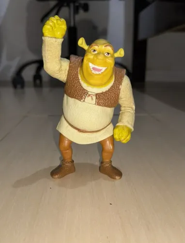 boneco do Shrek colecionável McDonald's de 2007
