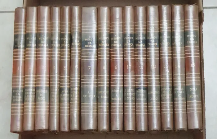 Coleção Mundo da Criança 15 volumes