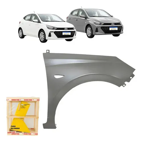 Paralama Hb20 Hatch 2023 2024 2025 2026 Novo L.d Sense