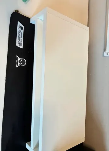 Suporte ergométrico de MDF  para notebook e computador 
