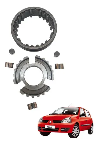 Luva 1° 2° Marcha Caixa Cambio Manual Renault Clio 1.0 16v