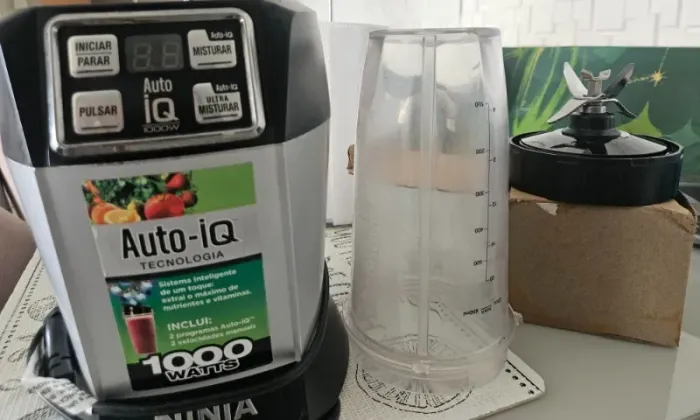 Processador Nutri Ninja - Auto-iq 1000w NINJA TRITURADOR 