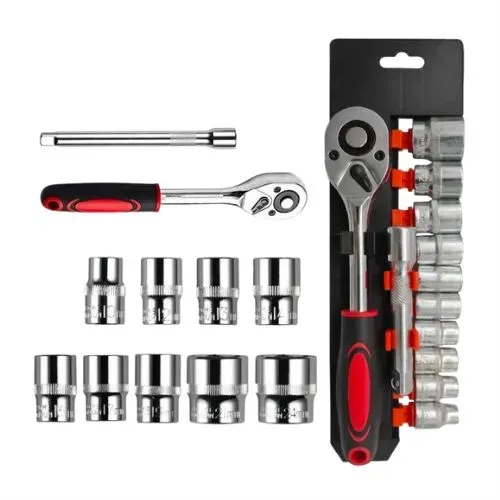 Jogo Chave Soquete 1/2" Com 12 Peças