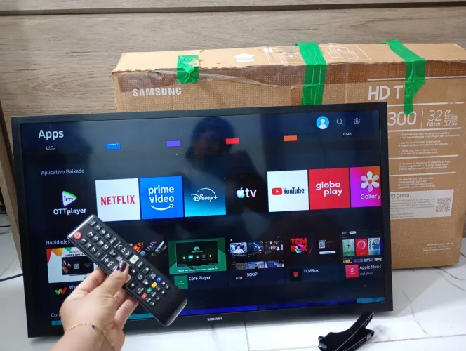 TV SMART 32 Samsung tizen com caixa (entrego)