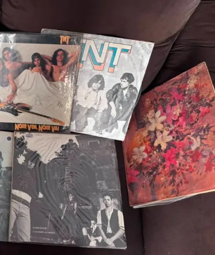 Discos de Vinil LP Banda TNT Rock Gaúcho Coleção