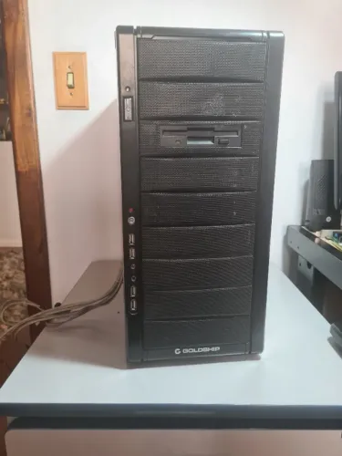 Gabinete computador gamer com ventilador e isolamento acústico 