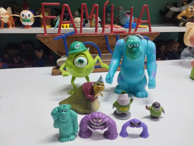 Monstros S/A personagens unidade