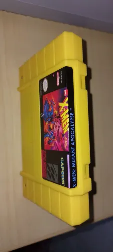 X-men mutant apocalypse cartucho amarelo Super Nintendo