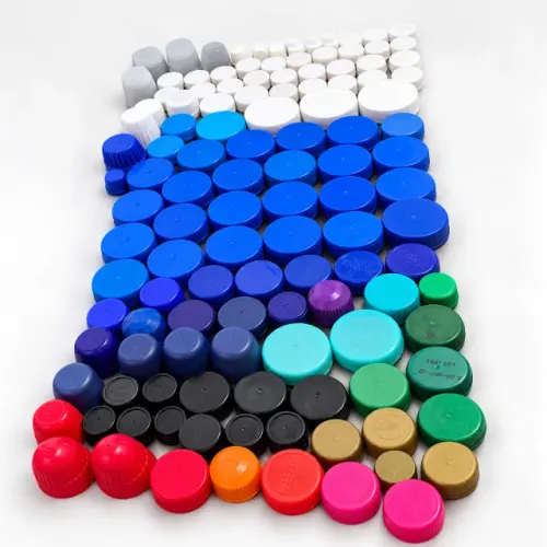 100 Tampinhas Plásticas Coloridas - Diversos Tamanhos, Modelos e Cores