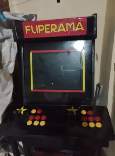 Bartop arcade duplo sem jogos 
