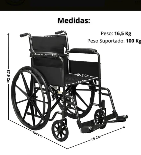 Vendo cadeira de rodas ótimo estado