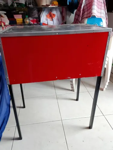 Bancada de ferro para todos os tipos, máquina de crepes, pastel, algodão doce.