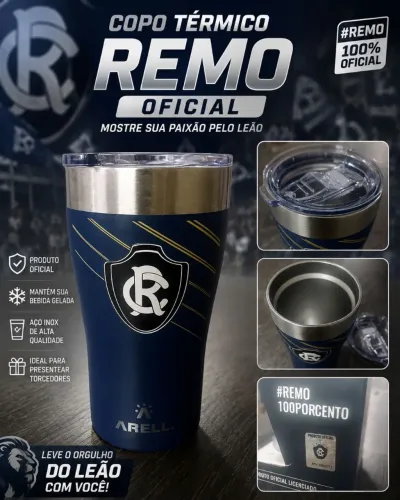 Copo térmico Clube do Remo OFICIAL ARELL