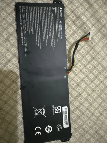 teria de notebook compatível da marca bringIT, modelo AC14B18J