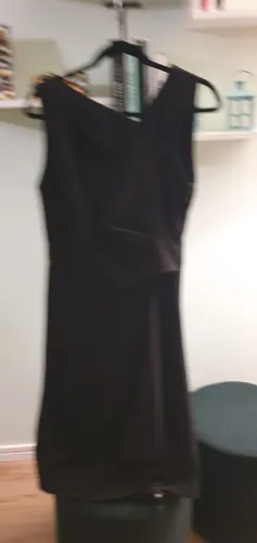 Vestido Preto sem Manga - P. A Concept