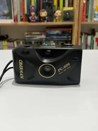 Câmera Fotográfica analógica Charman PC-606 - ITEM DE COLECIONADOR - OBJETO DECORATIVO
