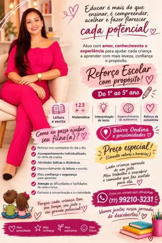 Reforço Escolar.