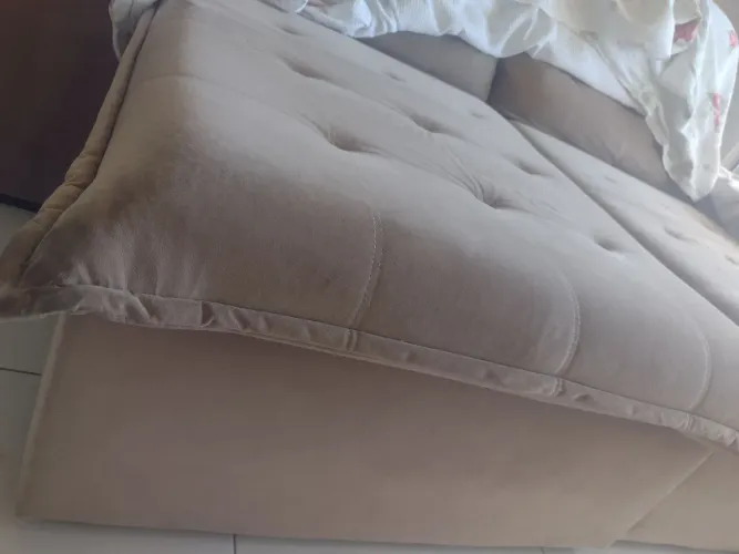 Sofá-cama muito confortável