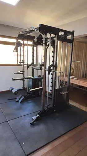 M- SMITH CROSS FUNCIONAL COMPLETO. BATERIA 100KG. PARCELAMENTO EM 12 VEZES. OPORTUNIDADE!
