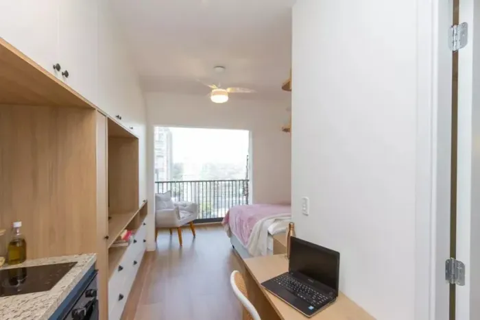 Apartamento à Venda - Brooklin, 1 Quarto, 22 m2